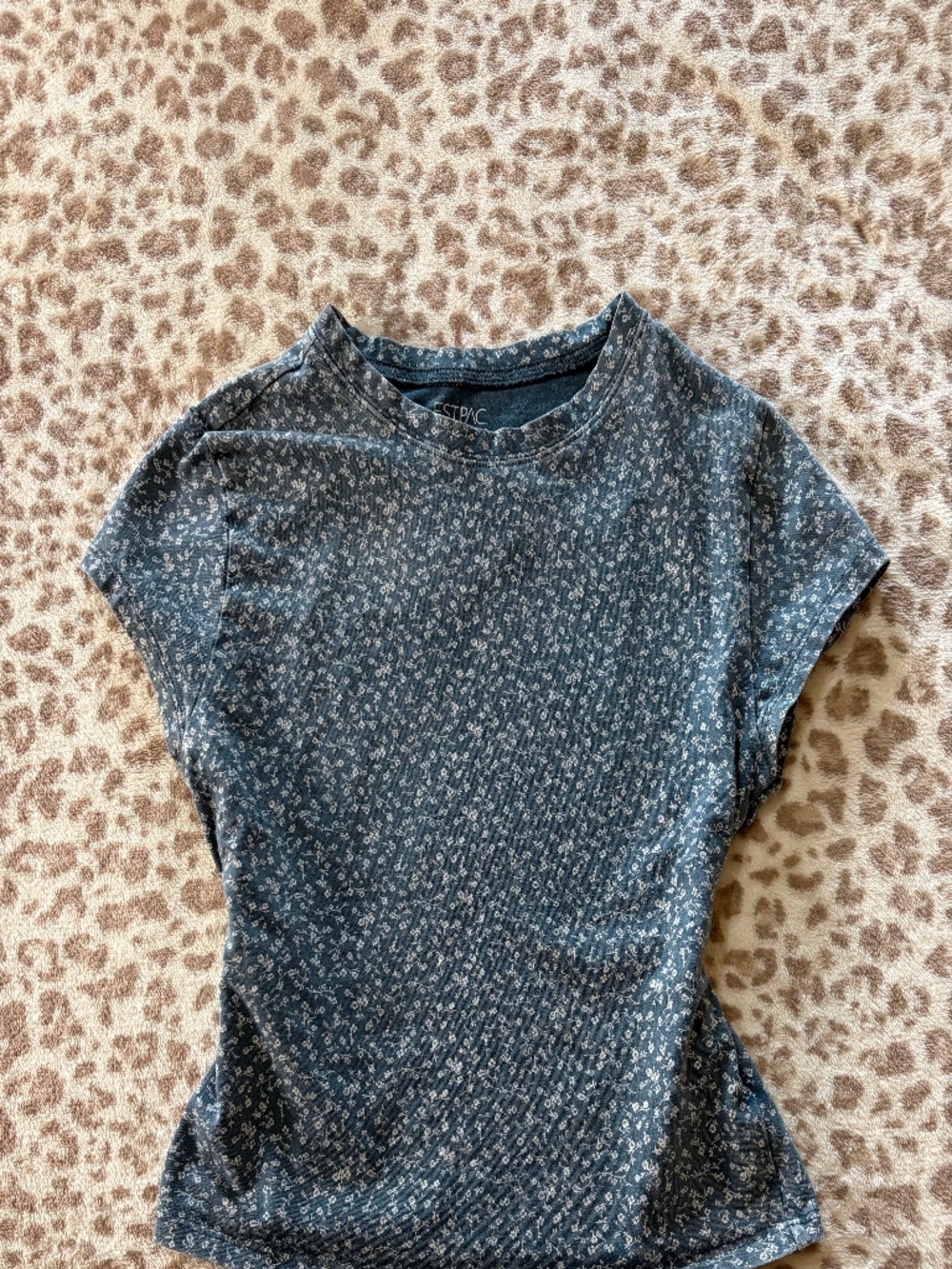 Floral Turquoise T-Shirt